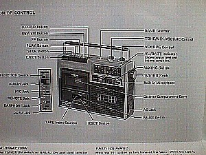 JVC 9310 AM-FM Cassette Player b.JPG (37890 bytes)