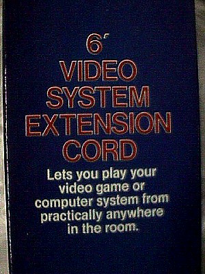 WICO 6' Video System Extension Cord 1.JPG (55802 bytes)